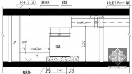 [深圳]商務中心空調設計施工圖174張(200米45萬平)